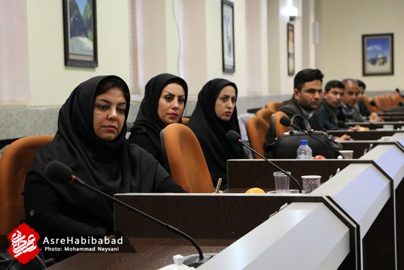 نشست خبری فرماندار برخوار بمناسبت گذشت یکسال از فعالیتش در شهرستان