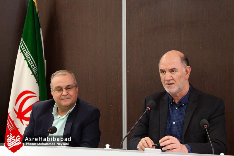 نشست خبری فرماندار برخوار بمناسبت گذشت یکسال از فعالیتش در شهرستان