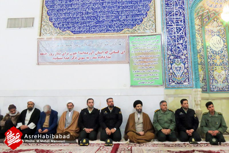 گرامیداشت حماسه نه دی در مرکز بخش حبیب آباد