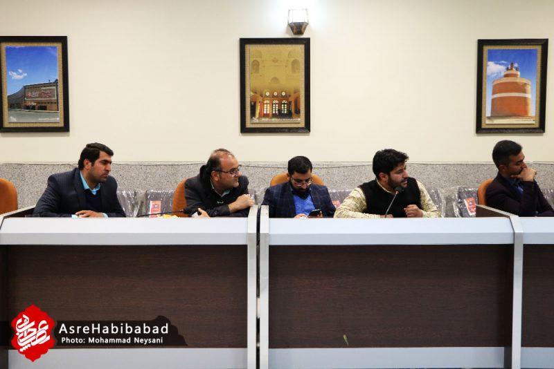 نشست خبری فرماندار برخوار بمناسبت گذشت یکسال از فعالیتش در شهرستان
