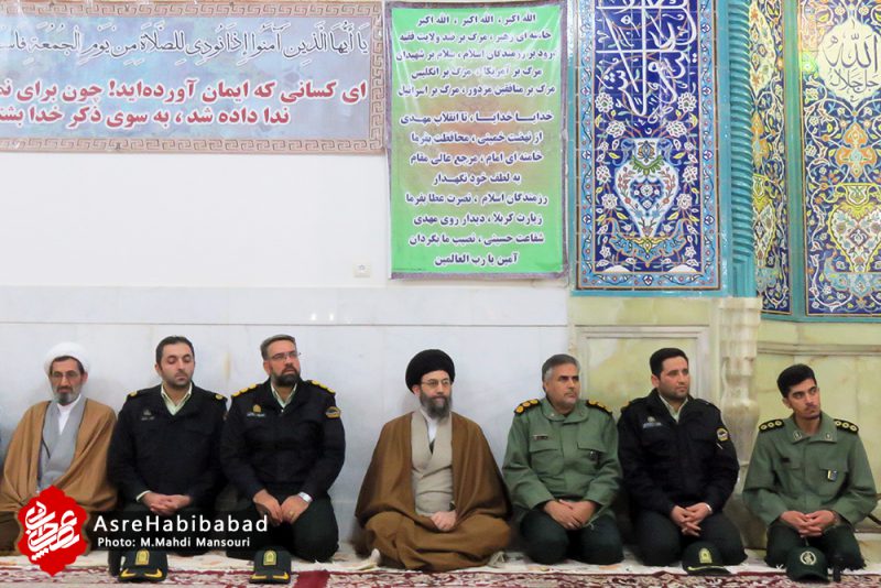 گرامیداشت حماسه نه دی در مرکز بخش حبیب آباد