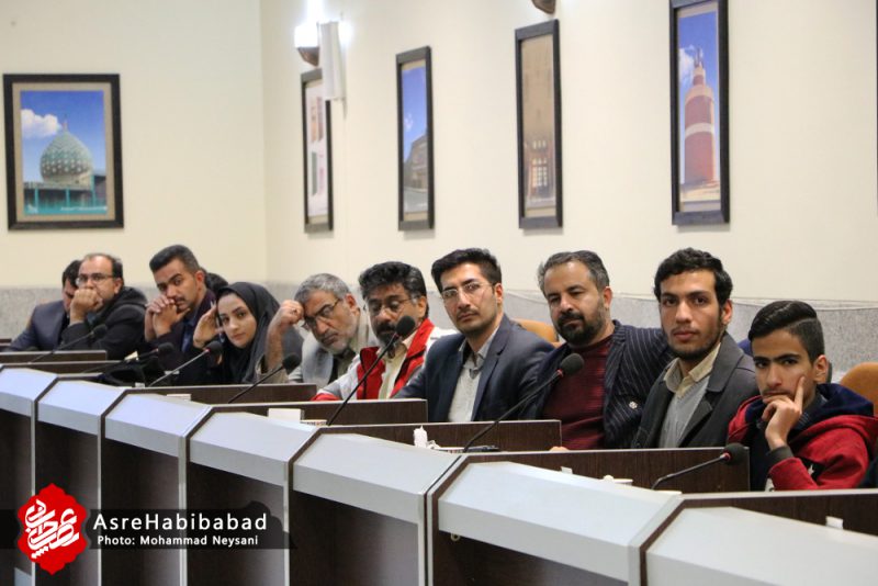 نشست خبری فرماندار برخوار بمناسبت گذشت یکسال از فعالیتش در شهرستان