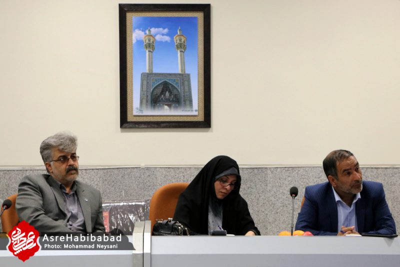 نشست خبری فرماندار برخوار بمناسبت گذشت یکسال از فعالیتش در شهرستان