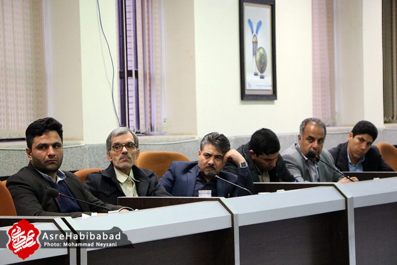 نشست خبری فرماندار برخوار بمناسبت گذشت یکسال از فعالیتش در شهرستان
