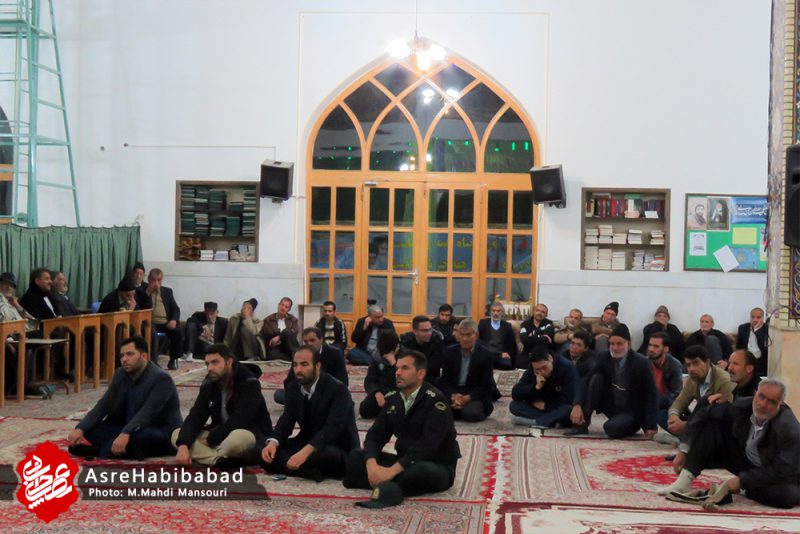 گرامیداشت حماسه نه دی در مرکز بخش حبیب آباد