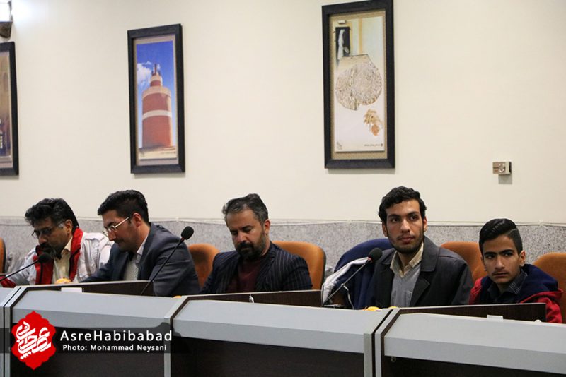 نشست خبری فرماندار برخوار بمناسبت گذشت یکسال از فعالیتش در شهرستان