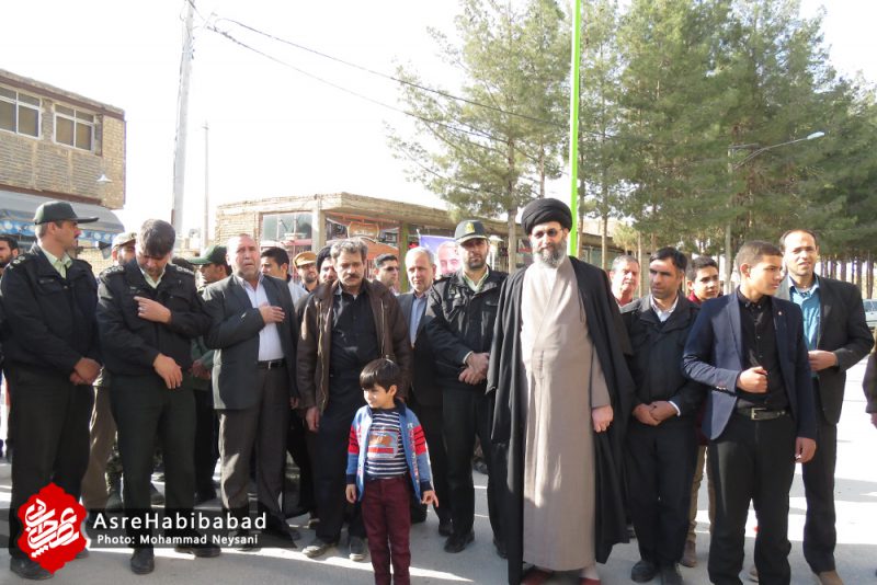 راهپیمایی مردم حبیب آباد در محکومیت ترور سردارسلیمانی