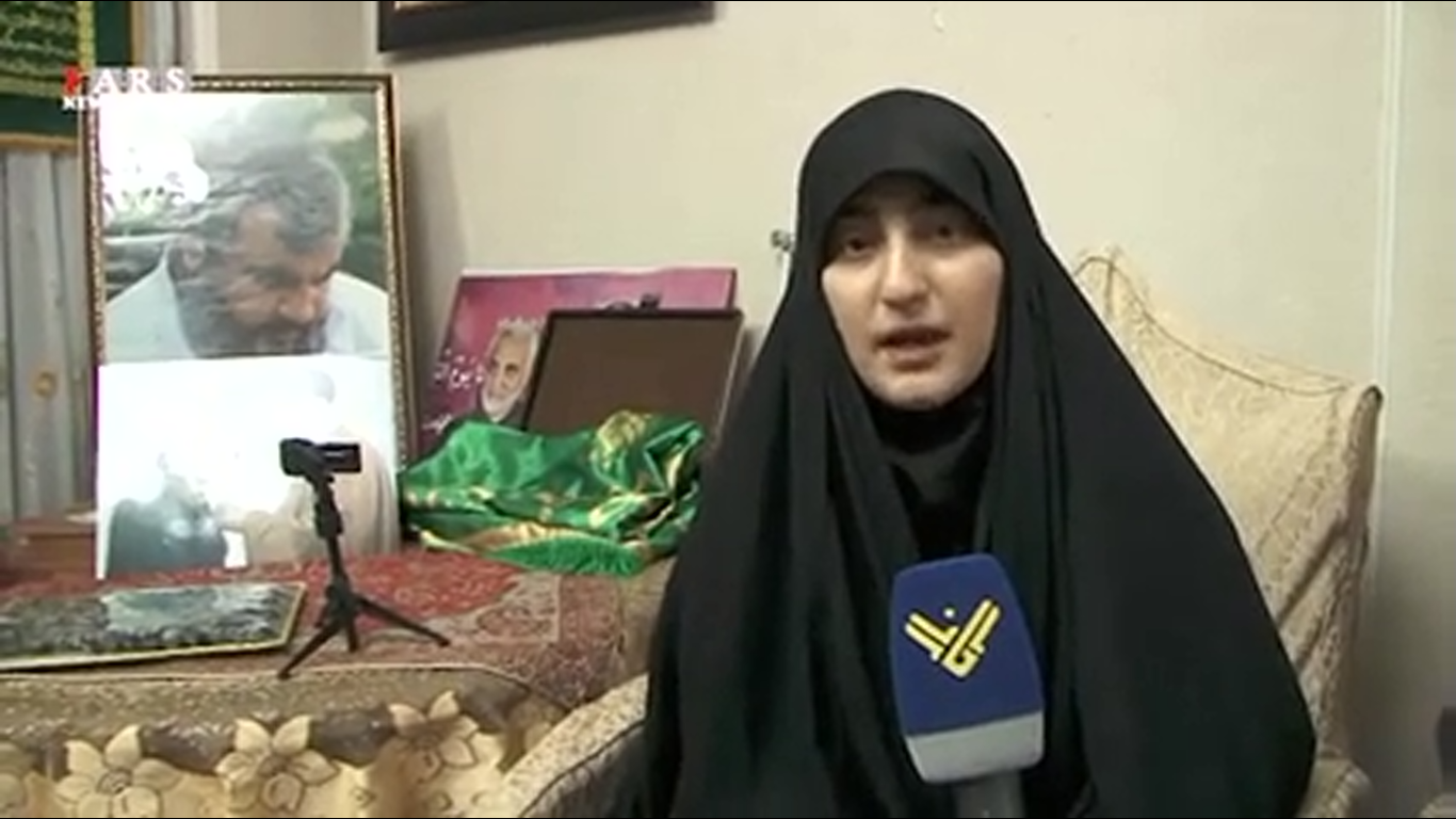 فیلم | دختر حاج‌قاسم: پدرم منتقم خون همه شهدا بود