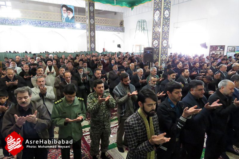 نماز جمعه 13 دی حبیب آباد