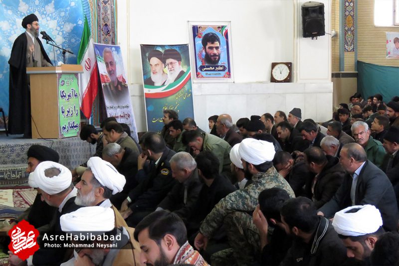 نماز جمعه 13 دی حبیب آباد