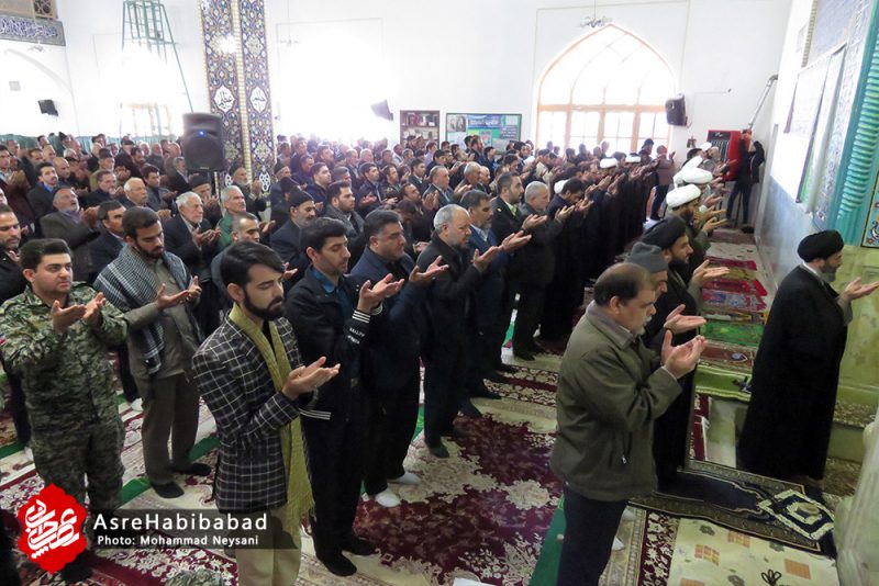 نماز جمعه 13 دی حبیب آباد