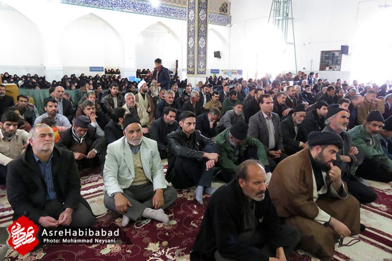 نماز جمعه 13 دی حبیب آباد