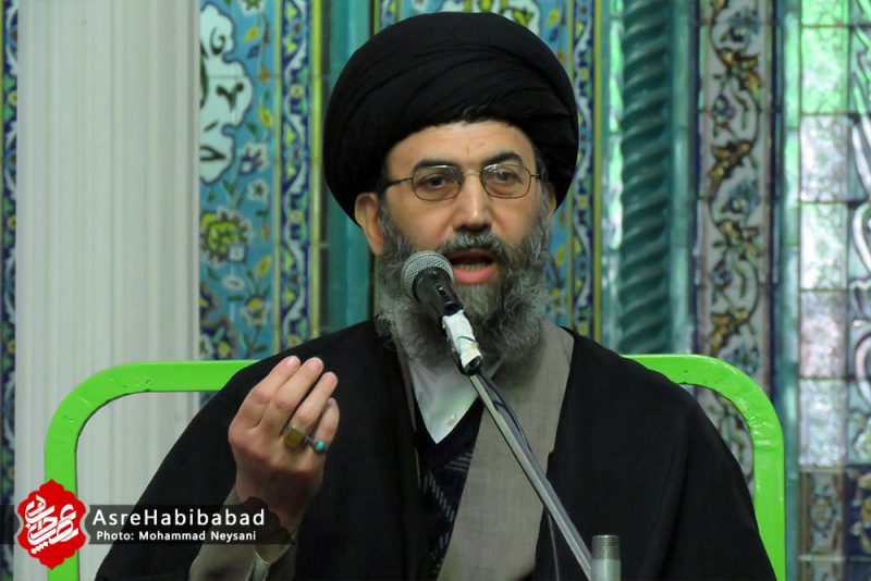 بزرگداشت سردار شهید سلیمانی در مسجد الزهرا (س) ملاقاسم شهر حبیب آباد