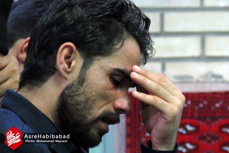 بزرگداشت سردار شهید سلیمانی در مسجد الزهرا (س) ملاقاسم شهر حبیب آباد
