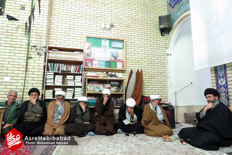 بزرگداشت سردار شهید سلیمانی در مسجد الزهرا (س) ملاقاسم شهر حبیب آباد