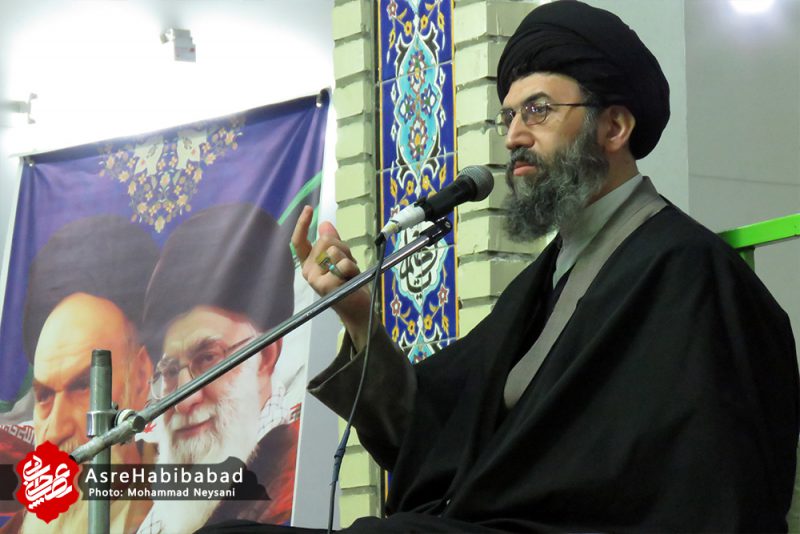 بزرگداشت سردار شهید سلیمانی در مسجد الزهرا (س) ملاقاسم شهر حبیب آباد