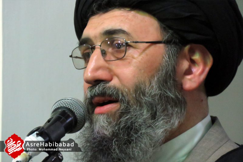 بزرگداشت سردار شهید سلیمانی در مسجد الزهرا (س) ملاقاسم شهر حبیب آباد