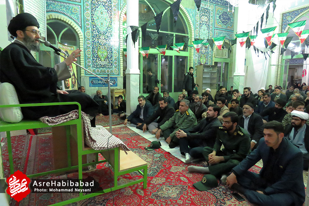 تصاویر | بزرگداشت سردار شهید سلیمانی در مسجد الزهرا (س) حبیب آباد
