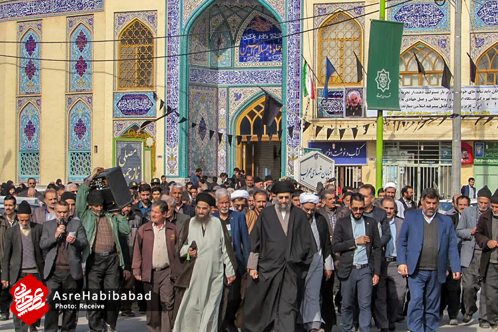تصاویر | راهپیمایی مردم حبیب آباد در حمایت از اقتدار نظام