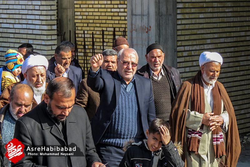 راهپیمایی مردم کمشچه در حمایت از اقتدار نظام جمهوری اسلامی ایران