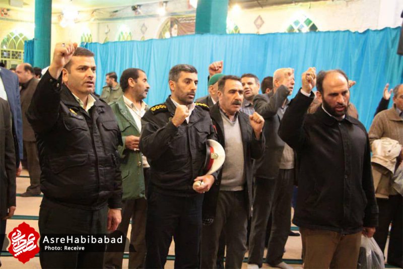 مراسم گرامیداشت حماسه 9دی در امامزاده نرمی