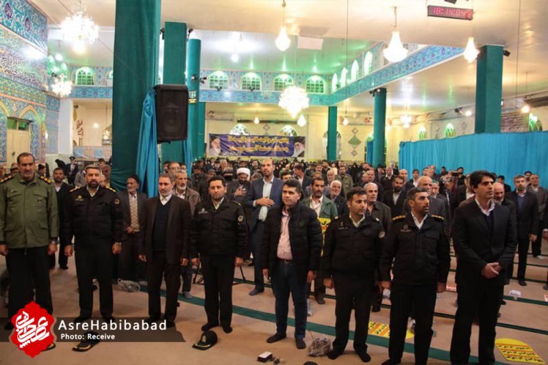 مراسم گرامیداشت حماسه 9دی در امامزاده نرمی