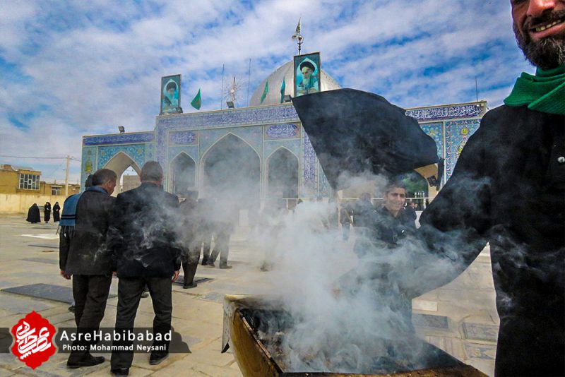 عزاداری سالروز شهادت حضرت زهرا (س) در حبیب آباد