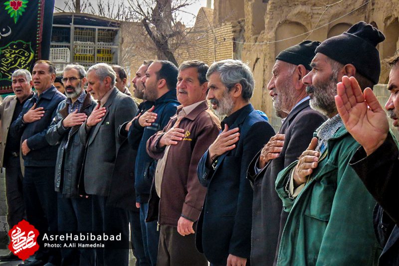 عزاداری سالروز شهادت حضرت زهرا (س) در حبیب آباد