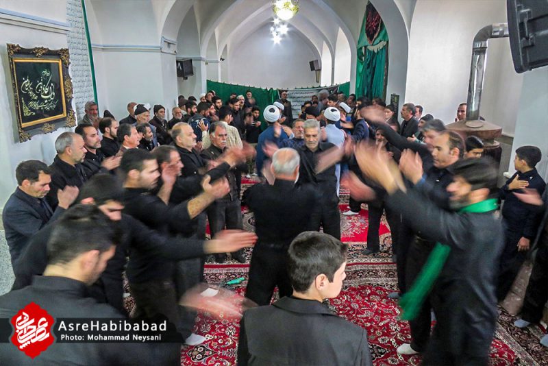 عزاداری سالروز شهادت حضرت زهرا (س) در حبیب آباد