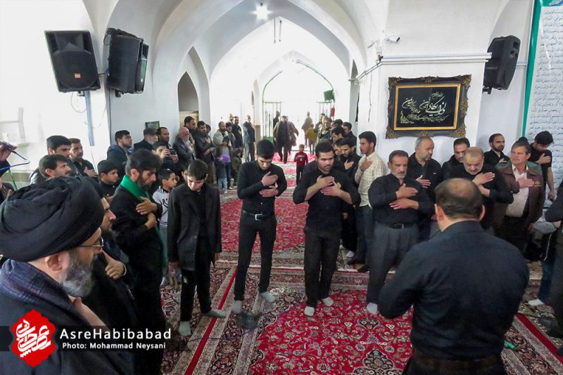 عزاداری سالروز شهادت حضرت زهرا (س) در حبیب آباد
