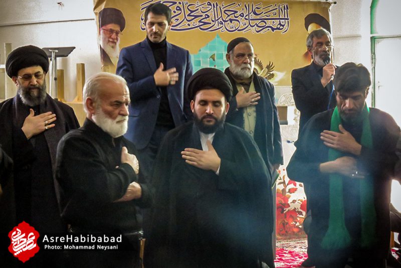 عزاداری سالروز شهادت حضرت زهرا (س) در حبیب آباد