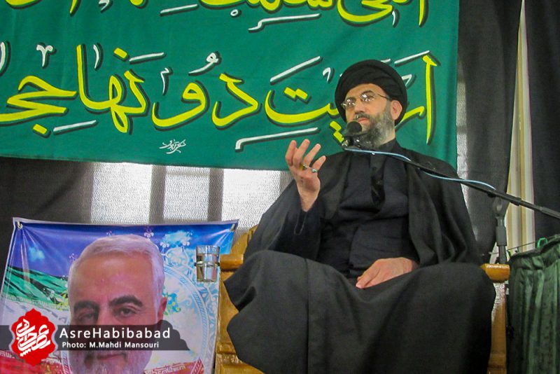 عزاداری سالروز شهادت حضرت زهرا (س) در حبیب آباد
