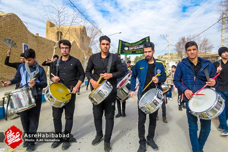 عزاداری سالروز شهادت حضرت زهرا (س) در حبیب آباد