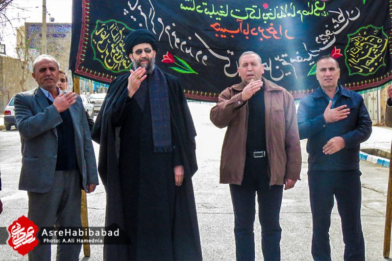 عزاداری سالروز شهادت حضرت زهرا (س) در حبیب آباد