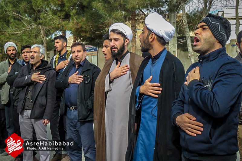 عزاداری سالروز شهادت حضرت زهرا (س) در حبیب آباد