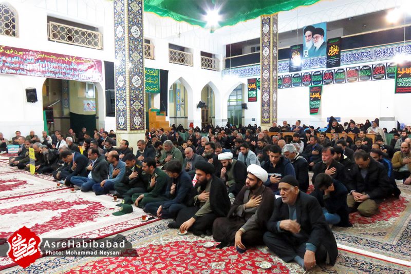 بزرگداشت شهادت سپهبد سلیمانی در مصلی جمعه حبیب آباد
