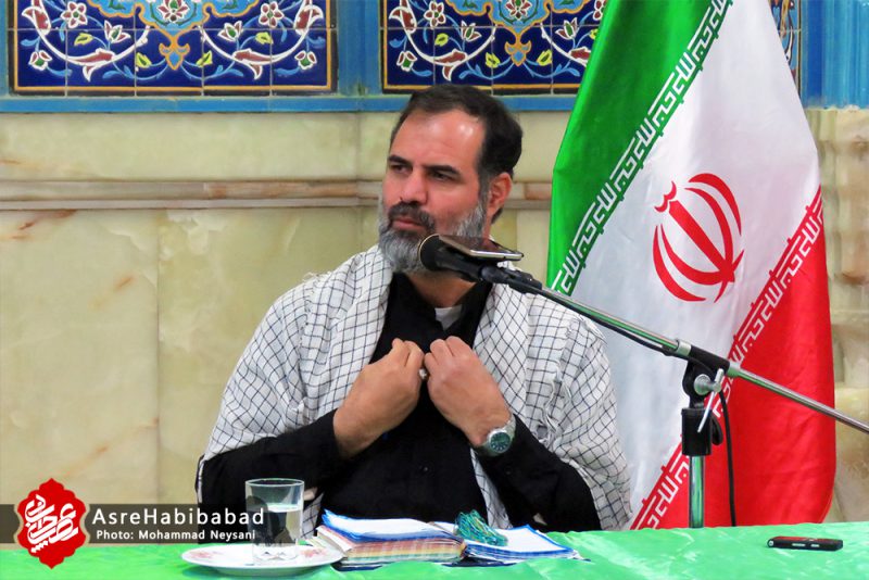 بزرگداشت شهادت سپهبد سلیمانی در مصلی جمعه حبیب آباد