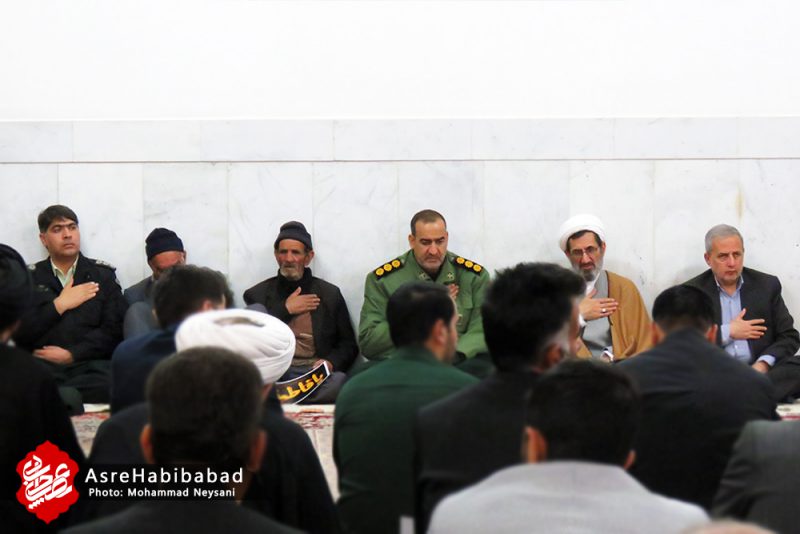 بزرگداشت شهادت سپهبد سلیمانی در مصلی جمعه حبیب آباد