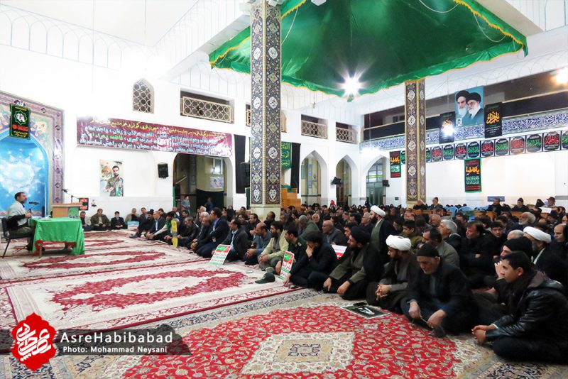 بزرگداشت شهادت سپهبد سلیمانی در مصلی جمعه حبیب آباد