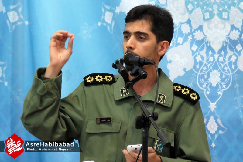بزرگداشت شهادت سپهبد سلیمانی در مصلی جمعه حبیب آباد