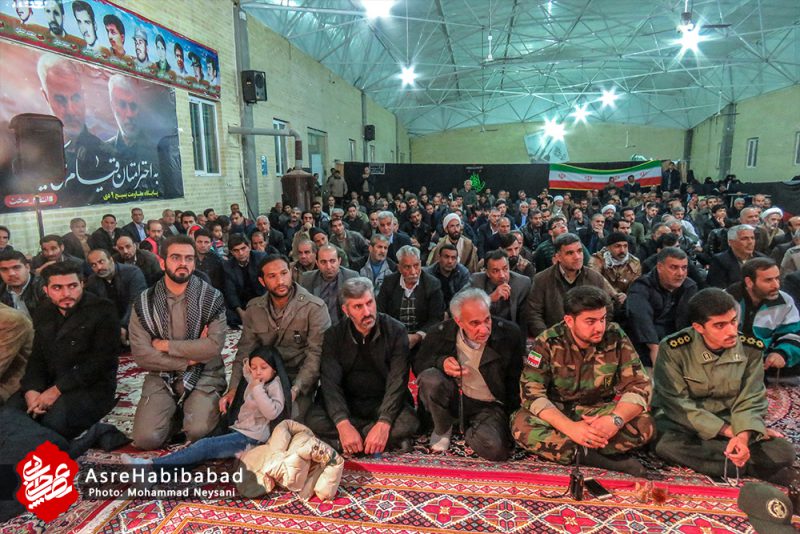 مراسم بزرگداشت سردار شپهبد شهید حاج قاسم سلیمانی در شهر کمشچه برخوار