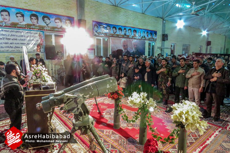مراسم بزرگداشت سردار شپهبد شهید حاج قاسم سلیمانی در شهر کمشچه برخوار