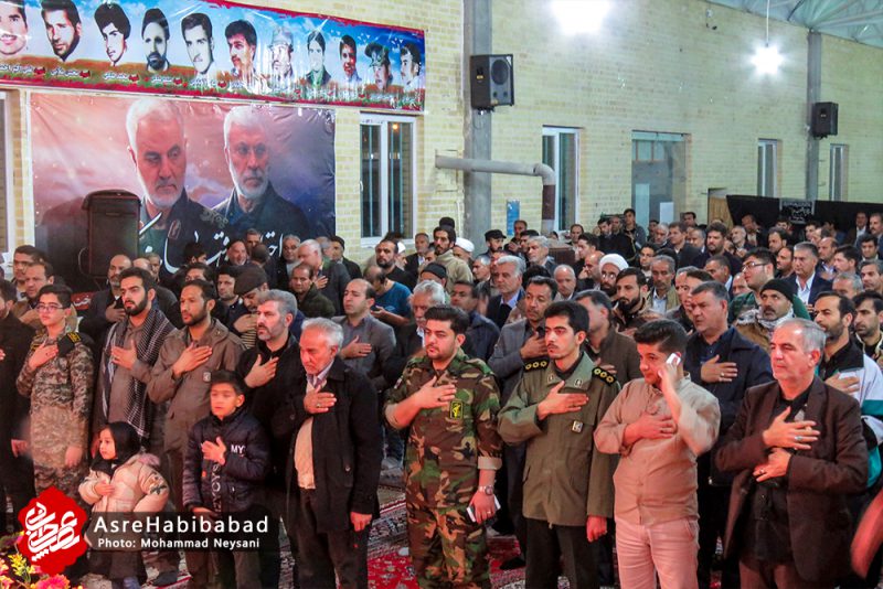 مراسم بزرگداشت سردار شپهبد شهید حاج قاسم سلیمانی در شهر کمشچه برخوار