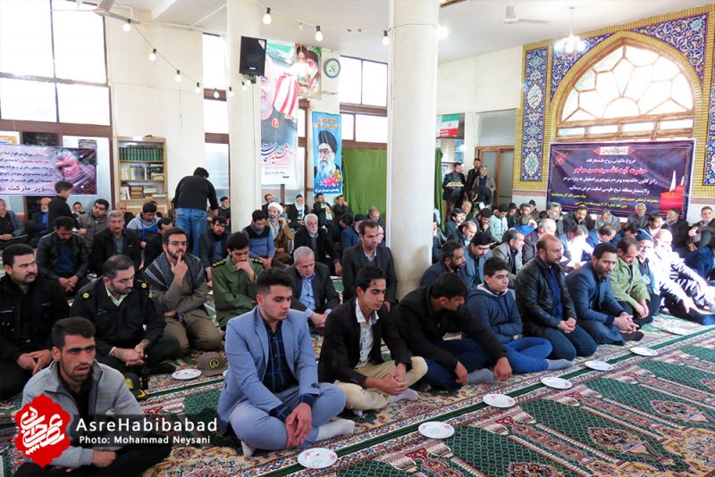 مراسم گرامیداشت سردار حاج قاسم سلیمانی و آیت الله سید حسن مهاجر در روستای علی آباد ملاعلی