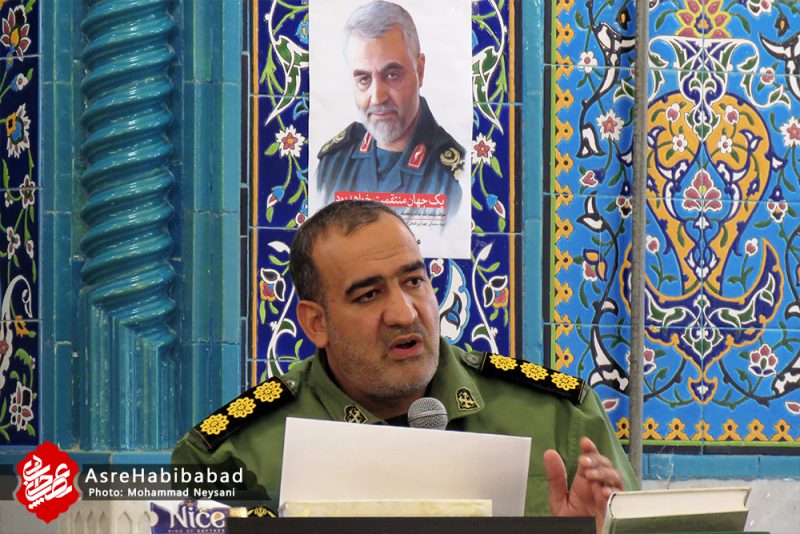مراسم گرامیداشت سردار حاج قاسم سلیمانی و آیت الله سید حسن مهاجر در روستای علی آباد ملاعلی