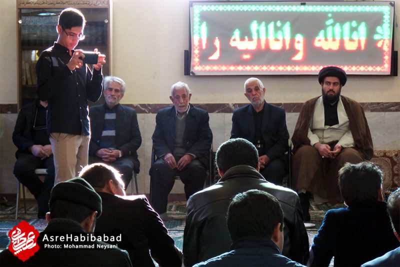 مراسم گرامیداشت سردار حاج قاسم سلیمانی و آیت الله سید حسن مهاجر در روستای علی آباد ملاعلی