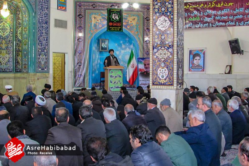 نماز جمعه 27 دی حبیب آباد