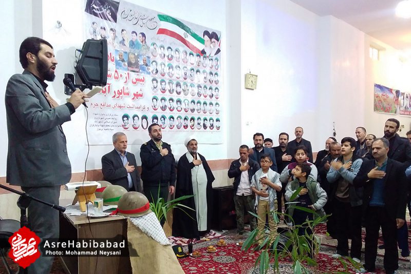 گرامیداشت سپهبد سلیمانی و نوزدهمین یادواره شهدای شاپورآباد