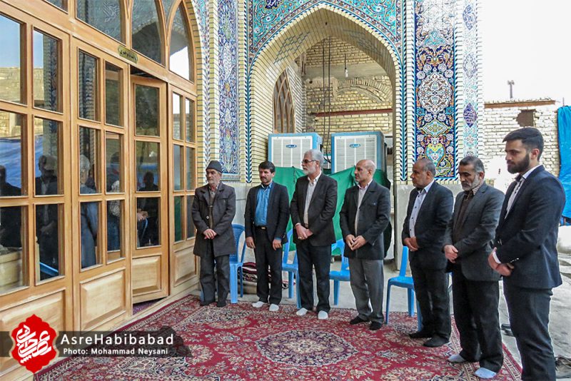 یادبود شهید امیر اشرفی و همسرش در حبیب آباد