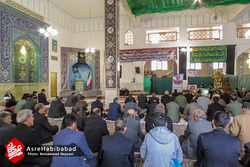 یادبود شهید امیر اشرفی و همسرش در حبیب آباد